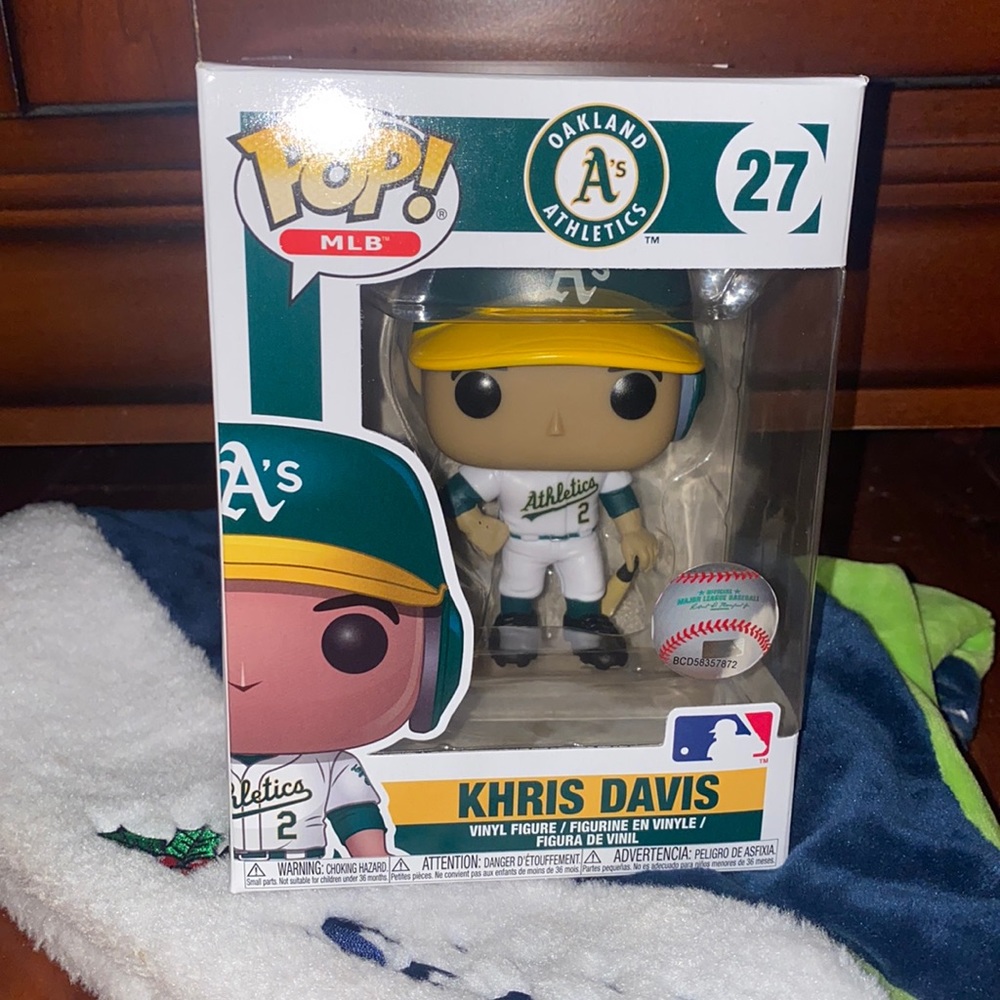 FUNKO POP MBL KHRIS DAVIS OAKLAND ATHLETIC #27